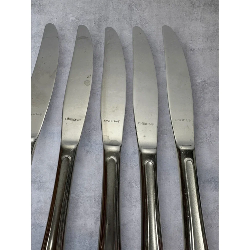 Oneida Flatware Set 23pc Silver Satin Sand Dune 18/10 Stainless